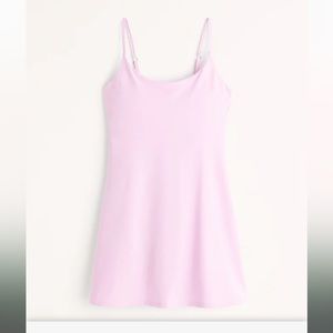 Abercrombie and Fitch Traveler Mini Dress Light Pink Purple